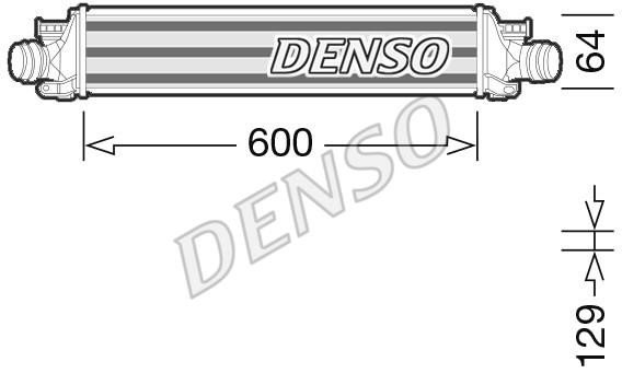 DENSO DIT15001 Intercooler, charger DIT15001: Buy near me in Poland at 2407.PL - Good price!