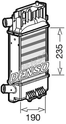 DENSO DIT50012 Intercooler, charger DIT50012: Buy near me in Poland at 2407.PL - Good price!