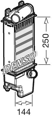 DENSO DIT50013 Intercooler, charger DIT50013: Buy near me in Poland at 2407.PL - Good price!