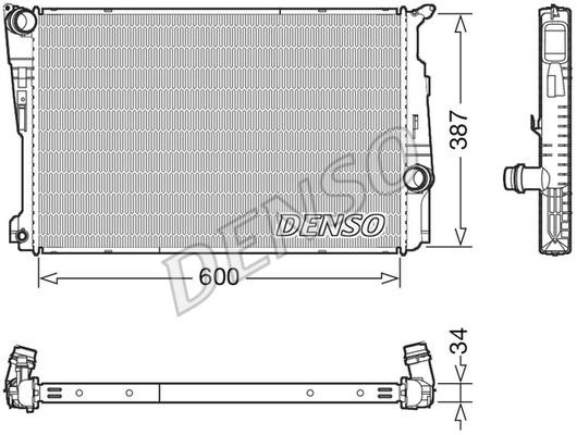 DENSO DRM05006 Kühler motorkühlung DRM05006: Kaufen Sie zu einem guten Preis in Polen bei 2407.PL!