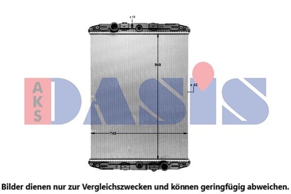 Dasis 290070SXB Радиатор, охлаждение двигателя 290070SXB: Отличная цена - Купить в Польше на 2407.PL!