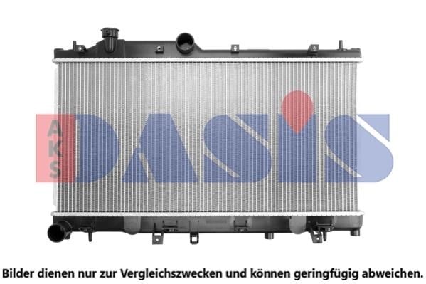 Dasis 350001N Радиатор охлаждения двигателя 350001N: Отличная цена - Купить в Польше на 2407.PL!
