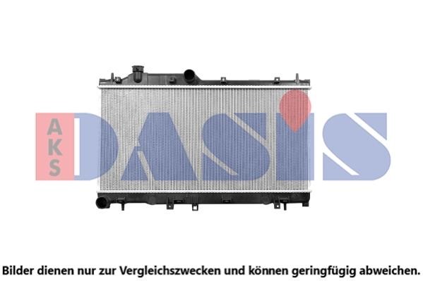 Dasis 350048N Radiator, engine cooling 350048N: Buy near me in Poland at 2407.PL - Good price!