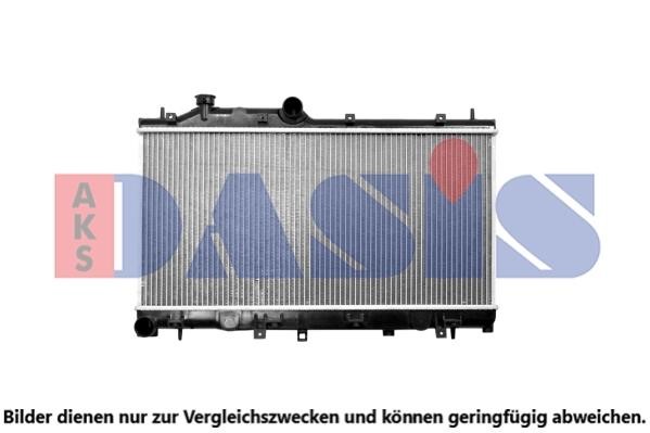Dasis 350049N Радіатор, система охолодження двигуна 350049N: Приваблива ціна - Купити у Польщі на 2407.PL!