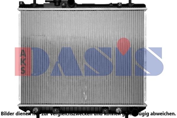 Dasis 360005N Радиатор охлаждения двигателя 360005N: Отличная цена - Купить в Польше на 2407.PL!