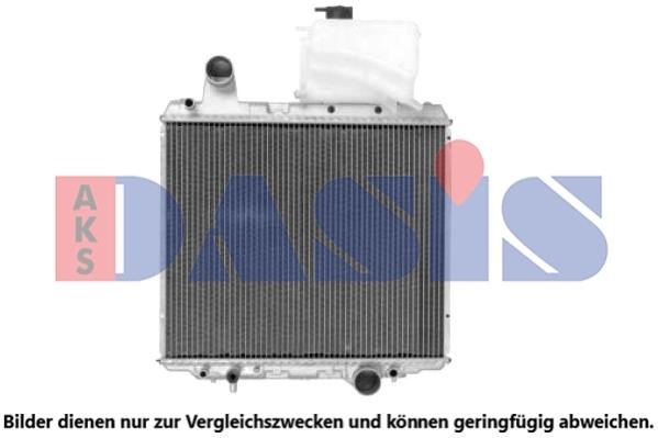 Dasis 440673N Радиатор охлаждения двигателя 440673N: Купить в Польше - Отличная цена на 2407.PL!