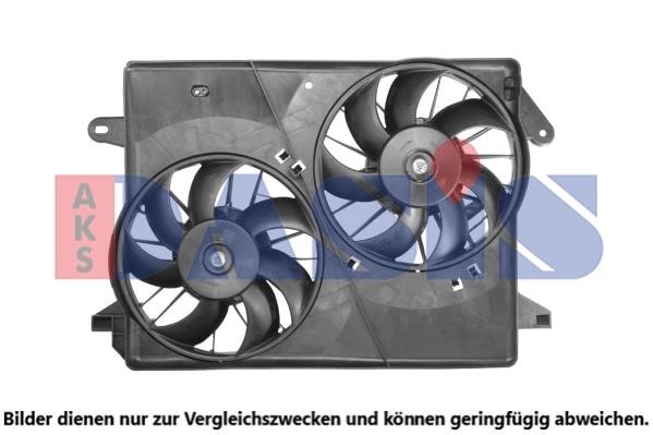 Dasis 528007N Hub, engine cooling fan wheel 528007N: Buy near me in Poland at 2407.PL - Good price!
