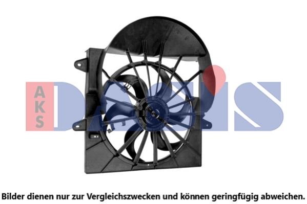 Dasis 528061N Hub, engine cooling fan wheel 528061N: Buy near me in Poland at 2407.PL - Good price!