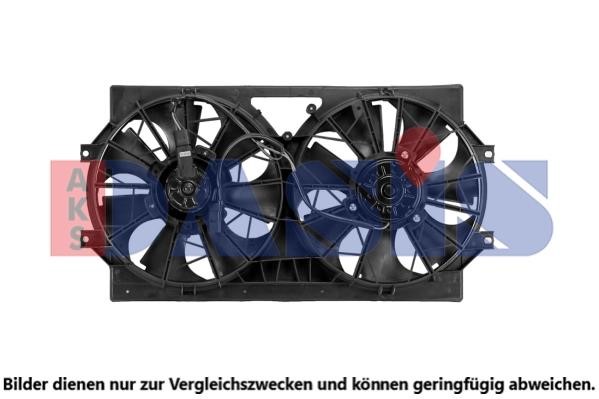 Dasis 528064N Вентилятор радиатора охлаждения 528064N: Отличная цена - Купить в Польше на 2407.PL!