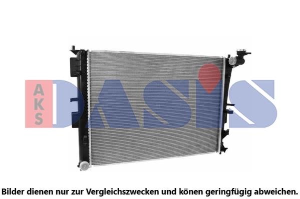Dasis 560103N Радиатор, охлаждение двигателя 560103N: Отличная цена - Купить в Польше на 2407.PL!