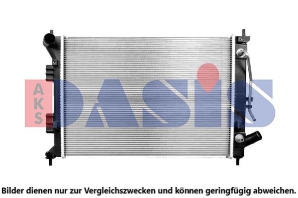 Dasis 560108N Радіатор, система охолодження двигуна 560108N: Купити у Польщі - Добра ціна на 2407.PL!