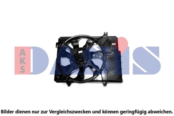 Dasis 568066N Вентилятор, охлаждение двигателя 568066N: Отличная цена - Купить в Польше на 2407.PL!