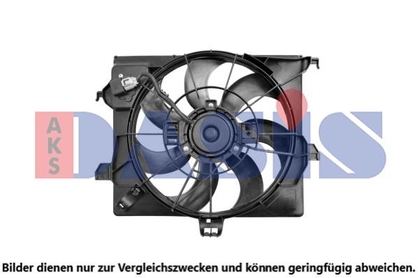 Dasis 568075N Вентилятор, система охолодження двигуна 568075N: Приваблива ціна - Купити у Польщі на 2407.PL!