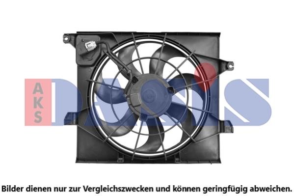 Dasis 568100N Fan, radiator 568100N: Buy near me in Poland at 2407.PL - Good price!