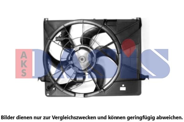 Dasis 568128N Вентилятор радіатора охолодження 568128N: Приваблива ціна - Купити у Польщі на 2407.PL!