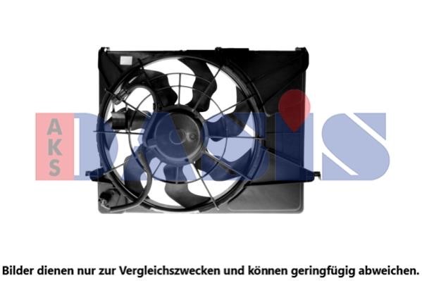 Dasis 568129N Вентилятор радиатора охлаждения 568129N: Отличная цена - Купить в Польше на 2407.PL!