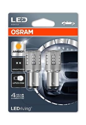 Osram 1457YE-02B Лампа світлодіодна Osram LEDriving Standart P21/5W 12V BAY15d (2 шт.) 1457YE02B: Приваблива ціна - Купити у Польщі на 2407.PL!