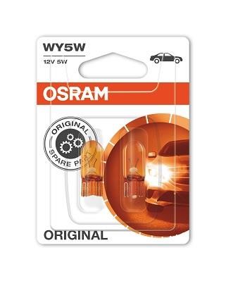 Osram 2827 NA-02B Glow bulb yellow WY5W 12V 5W 2827NA02B: Buy near me in Poland at 2407.PL - Good price!