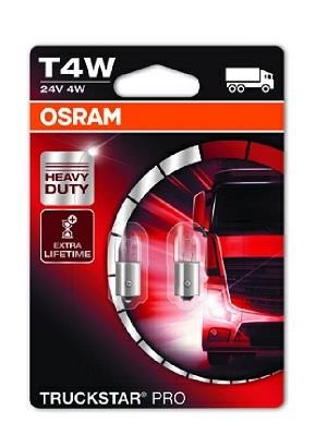 Osram 3930TSP-02B Лампа накаливания T4W 24V 4W 3930TSP02B: Отличная цена - Купить в Польше на 2407.PL!