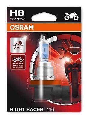 Osram 64212NR101B Лампа галогенная Osram Night Racer +110% 12В H8 35Вт +110% 64212NR101B: Купить в Польше - Отличная цена на 2407.PL!