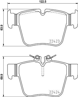 Mintex MDB3903 Brake Pad Set, disc brake MDB3903: Buy near me in Poland at 2407.PL - Good price!