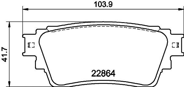 Mintex MDB4071 Brake Pad Set, disc brake MDB4071: Buy near me in Poland at 2407.PL - Good price!