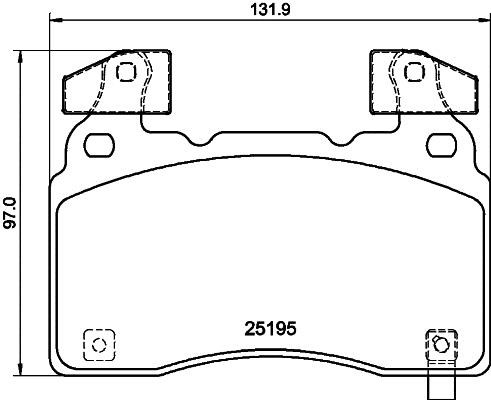 Mintex MDB4128 Brake Pad Set, disc brake MDB4128: Buy near me in Poland at 2407.PL - Good price!