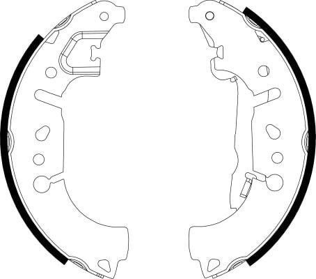 Mintex MFR731 Brake shoe set MFR731: Buy near me at 2407.PL in Poland at an Affordable price!
