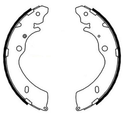 Mintex MFR769 Brake shoe set MFR769: Buy near me in Poland at 2407.PL - Good price!