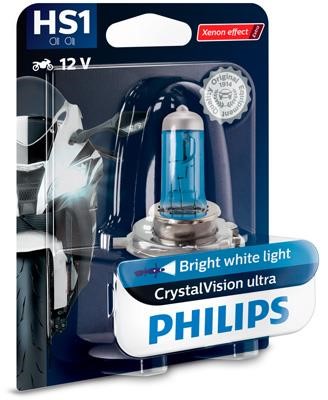 Лампа галогенна Philips Crystalvision Ultra Moto 12В HS1 35&#x2F;35Вт Philips 12636BVBW