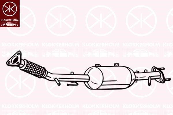 Klokkerholm 095-446 Soot/Particulate Filter, exhaust system 095446: Buy near me in Poland at 2407.PL - Good price!