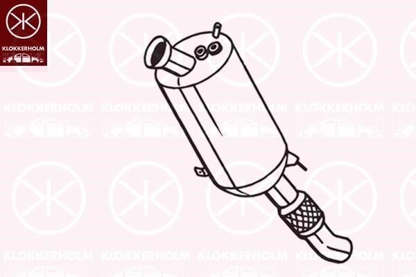 Klokkerholm 095-753 Протисажний/пиловий фільтр, система відведення ВГ 095753: Купити у Польщі - Добра ціна на 2407.PL!