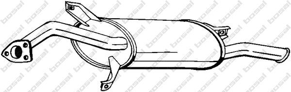 Klokkerholm 177-743 Muffler assy 177743: Buy near me at 2407.PL in Poland at an Affordable price!