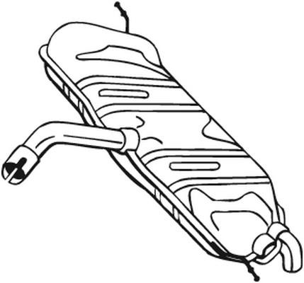 Klokkerholm 233-803 End Silencer 233803: Buy near me in Poland at 2407.PL - Good price!