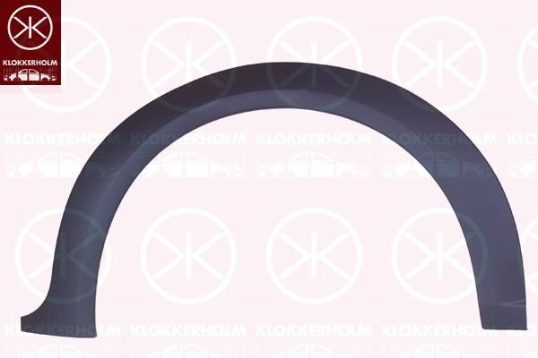 Klokkerholm 2507383A1 Wing extension, rear left 2507383A1: Buy near me in Poland at 2407.PL - Good price!