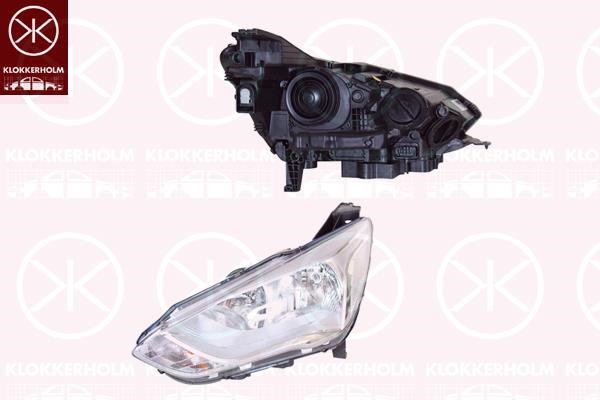 Klokkerholm 25350124A1 Headlight right 25350124A1: Buy near me in Poland at 2407.PL - Good price!