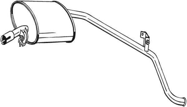 Klokkerholm 278-075 End Silencer 278075: Buy near me in Poland at 2407.PL - Good price!