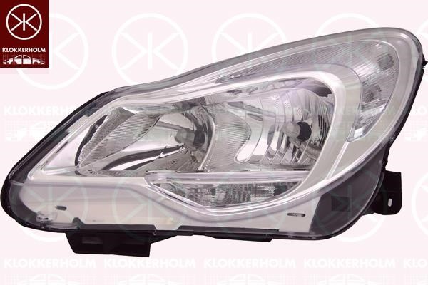 Klokkerholm 50240127A1 Headlight left 50240127A1: Buy near me in Poland at 2407.PL - Good price!