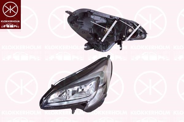 Klokkerholm 50250144 Headlamp 50250144: Buy near me in Poland at 2407.PL - Good price!