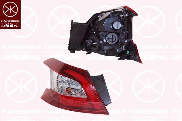 Klokkerholm 55280702A1 Tail lamp outer right 55280702A1: Buy near me in Poland at 2407.PL - Good price!