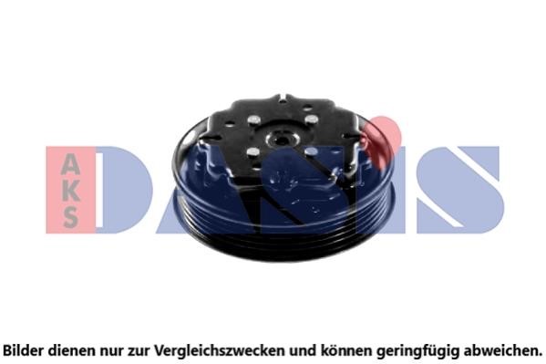 Dasis 852962N Magnetic Clutch, air conditioner compressor 852962N: Buy near me in Poland at 2407.PL - Good price!
