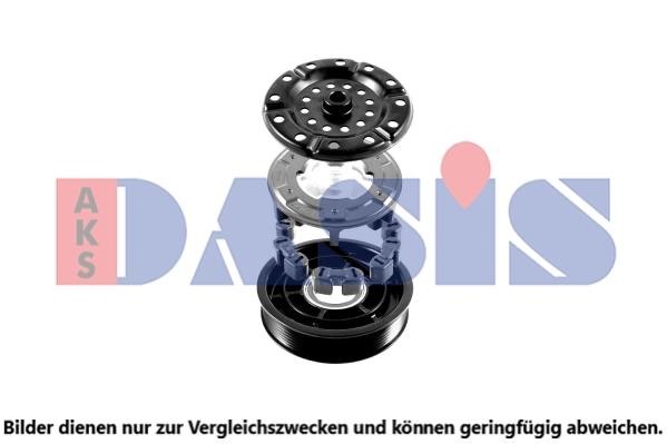 Dasis 852978N Magnetic Clutch, air conditioner compressor 852978N: Buy near me in Poland at 2407.PL - Good price!