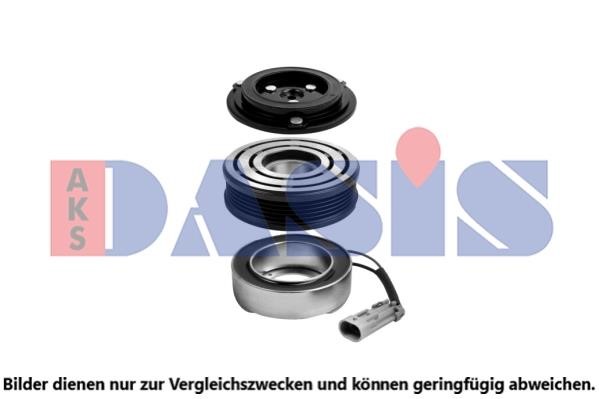 Dasis 853106N Magnetic Clutch, air conditioner compressor 853106N: Buy near me at 2407.PL in Poland at an Affordable price!