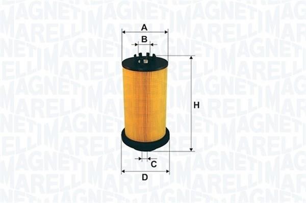 Magneti marelli 153071762484 Fuel filter 153071762484: Buy near me in Poland at 2407.PL - Good price!