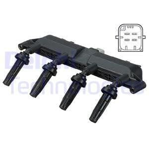 Delphi CE20011 Ignition coil CE20011: Buy near me in Poland at 2407.PL - Good price!