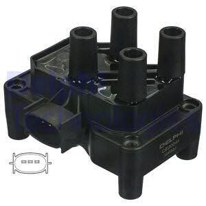 Delphi CE20044-17B1 Ignition coil CE2004417B1: Buy near me in Poland at 2407.PL - Good price!