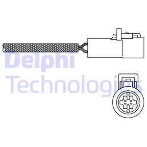 Delphi ES20014-12B1 Lambda Sensor ES2001412B1: Buy near me in Poland at 2407.PL - Good price!