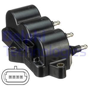 Delphi GN10513-17B1 Ignition coil GN1051317B1: Buy near me in Poland at 2407.PL - Good price!