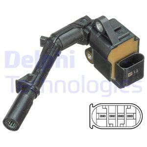 Delphi GN10690-12B1 Ignition Coil GN1069012B1: Buy near me at 2407.PL in Poland at an Affordable price!