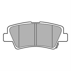 Delphi LP3587 Brake Pad Set, disc brake LP3587: Buy near me in Poland at 2407.PL - Good price!